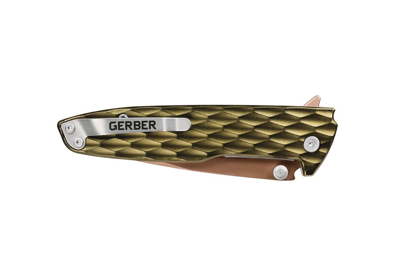 GERBER LEGENDARY One-Flip Folding Knife, Green